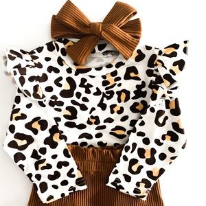 Leopard Set with Headband